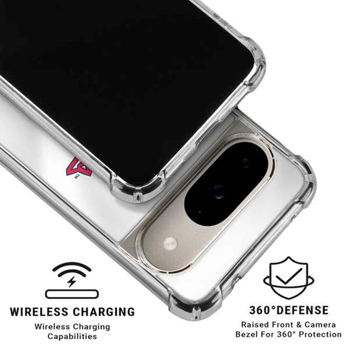 MLB Cleveland Guardians Home Jersey Google Pixel 10 Clear Case